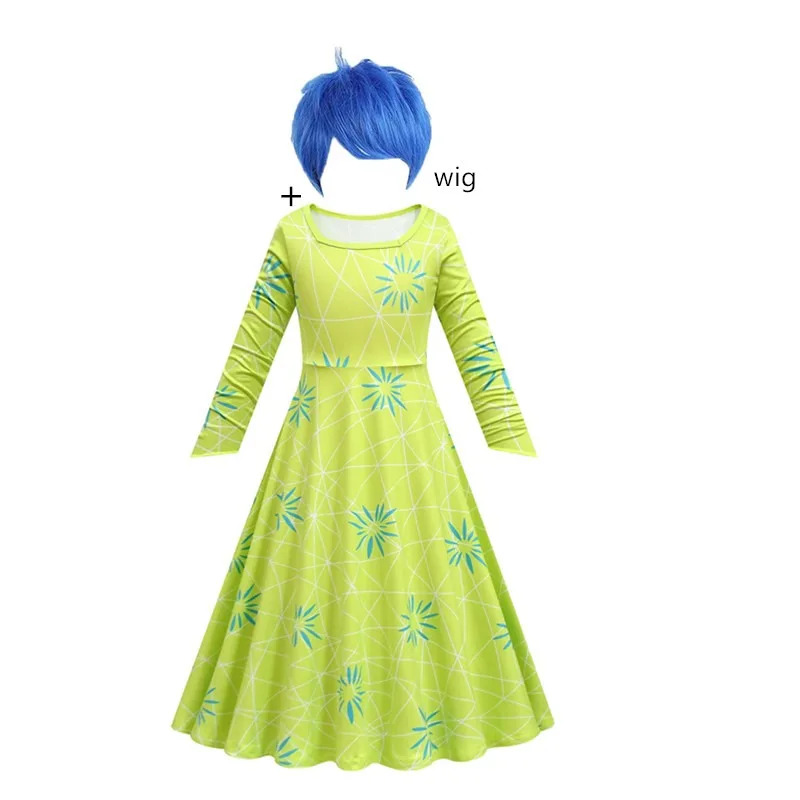 Kids Cosplay Anime - Kostum Cosplay Film Anime Disgust Envy