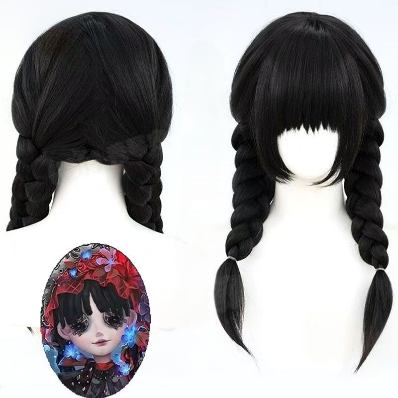 Anime Cosplay Girl With Black Hair - Anime Identity V Gadis Kecil Miss