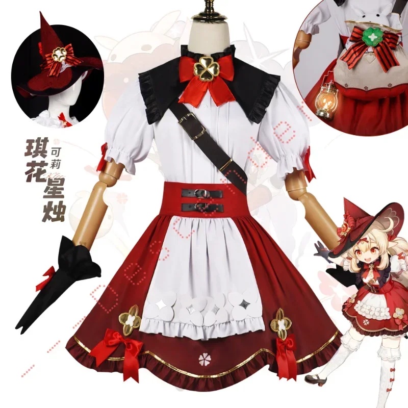 Anime Cosplay Com - Kostum Cosplay Klee Genshin Impact 2026,