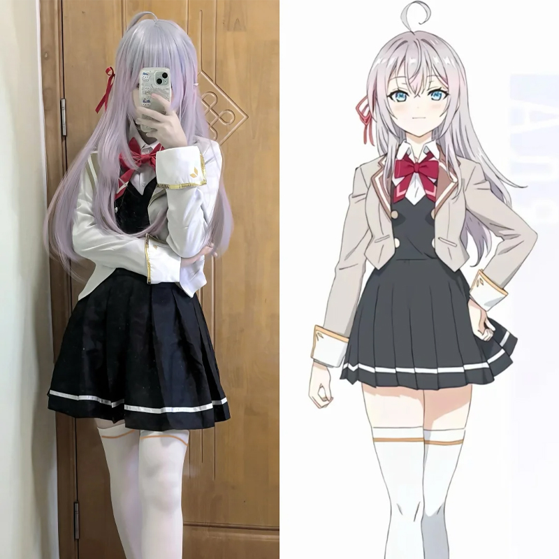 Anime Cosplay Alya - Alya Kadang Menyembunyikan Perasaannya dalam Kostum