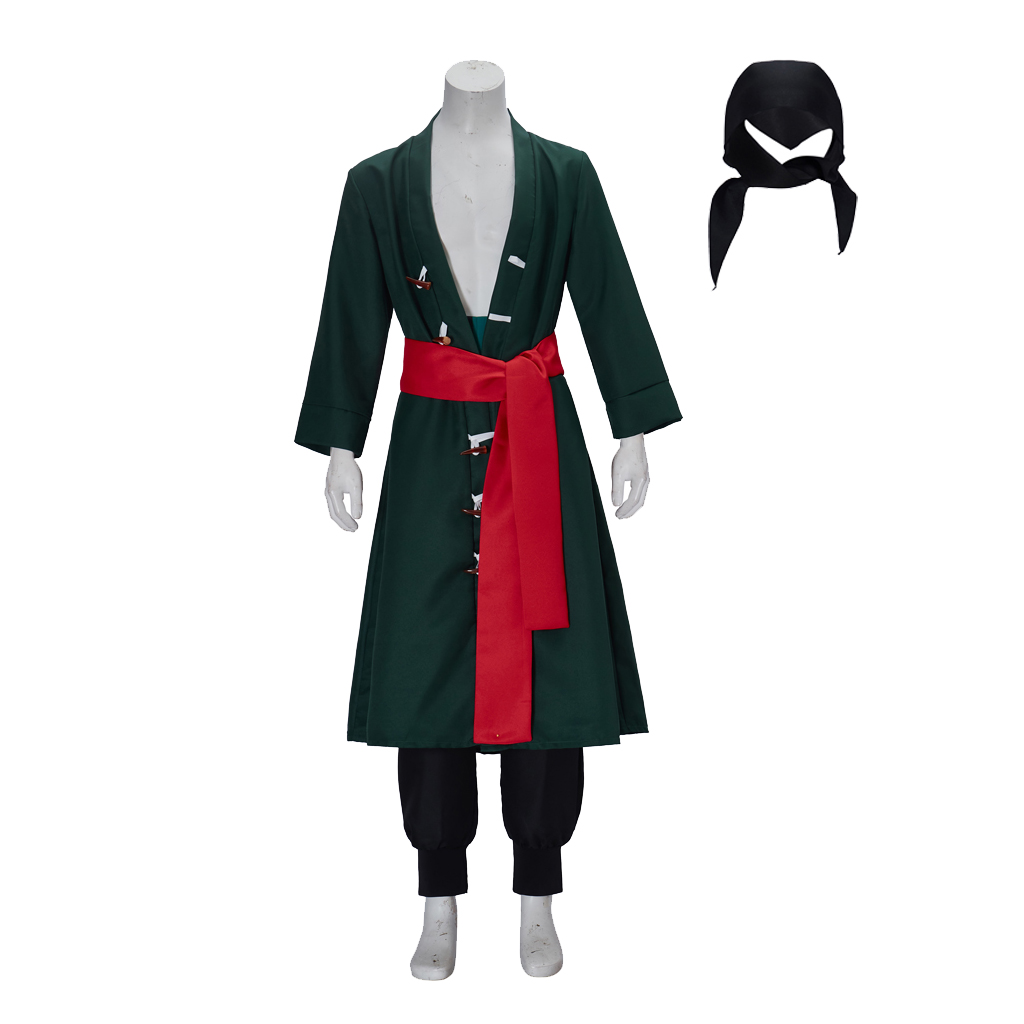 Cosplay Anime Zoro - Anime Roronoa Cosplay Zoro Kostum Seragam