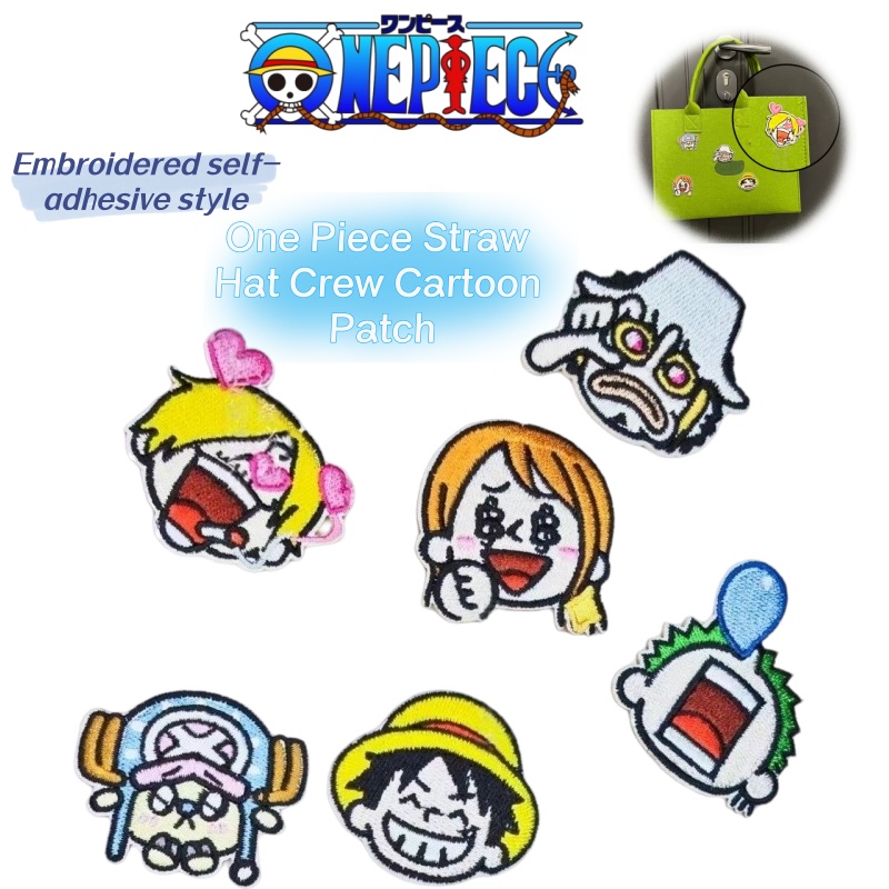 Anime Cosplay Couple - Patch Kain Anime One Piece Straw