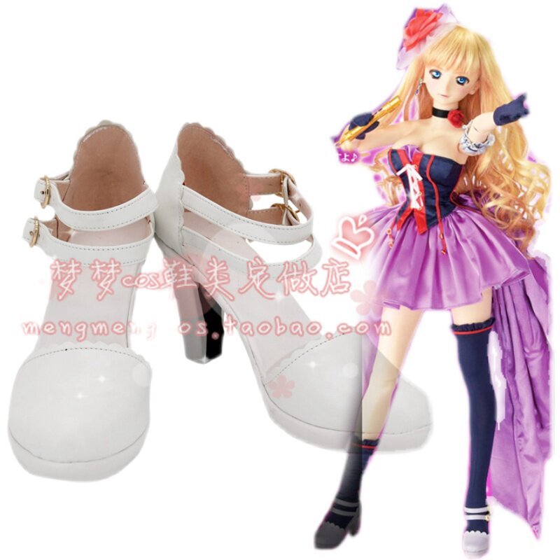 Anime Cosplay Nome - Sepatu Cosplay Macross Frontier Sheryl Nome