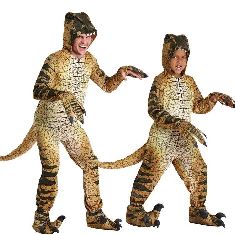 Kids Cosplay Anime - Kostum Anak-anak Dinosaurus Tyrannosaurus Kostum Cosplay