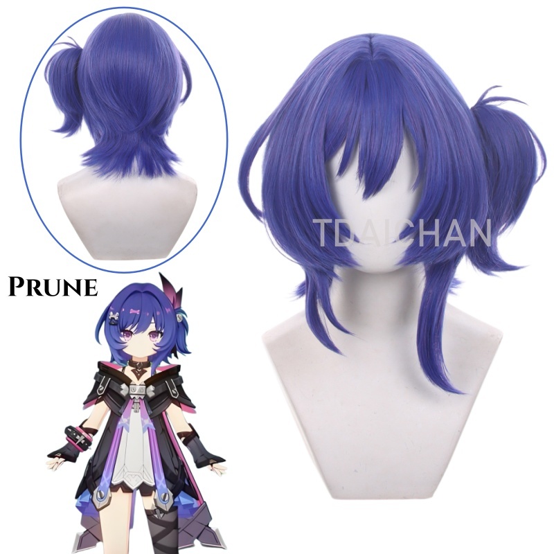 Anime Cosplay Com - Wig Cosplay Genshin Impact Brune Rambut