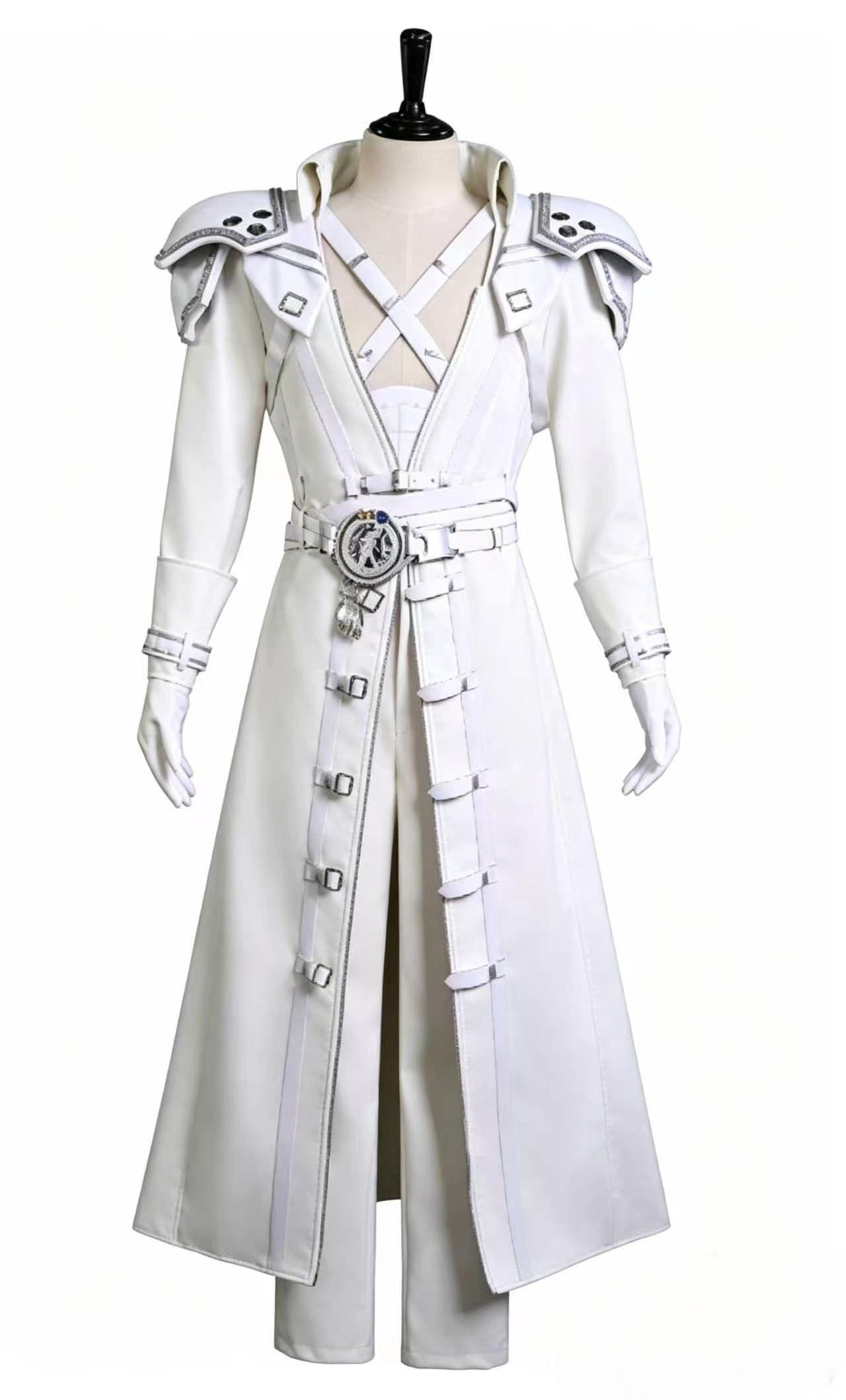 Anime Cosplay To Buy - Sephiroth Pure Angle Fantasy White Pauldrons