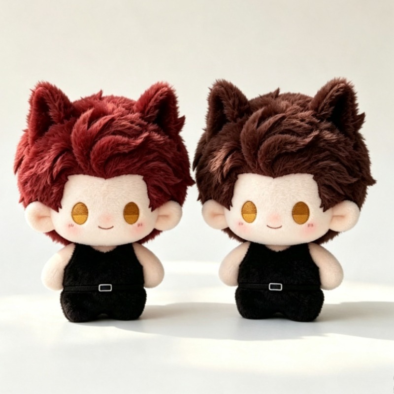 Kids Cosplay Anime - Boneka Kapas 10cm, Gantungan Kunci Mainan