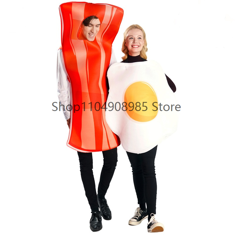 Anime Cosplay Couple - Kostum Cosplay Lucu Pakaian Makanan Pesta