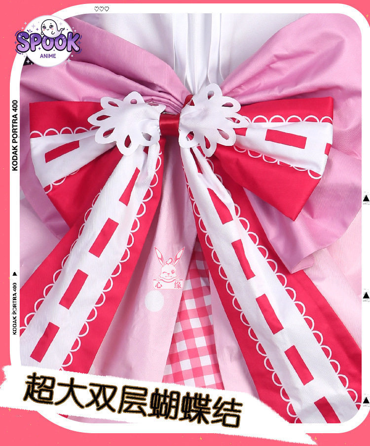 Gaun Lolita Stroberi Ulang Tah - Anime Cosplay Miku ulasan dan harga