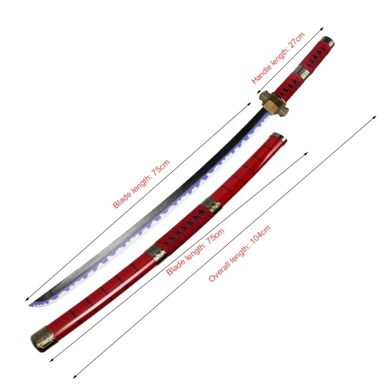 Pedang Anime Roronoa Zoro 2026 - Cosplay Anime Zoro ulasan dan harga