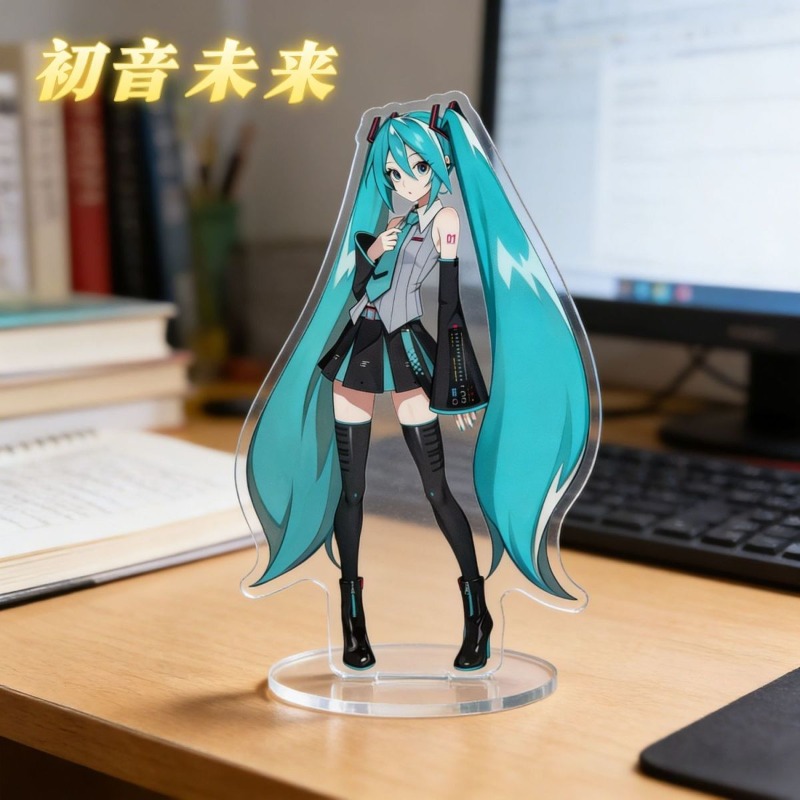 Hatsune Miku 10cm Standee Akri - Anime Cosplay Miku ulasan dan harga