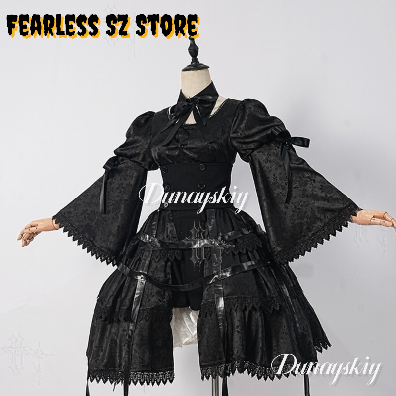 Gaun Gotik Anak Perempuan Karn - Anime Cosplay Japanese Girl ulasan dan harga