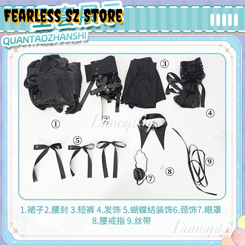 Gaun Gotik Anak Perempuan Karn - Anime Cosplay Japanese Girl ulasan dan harga