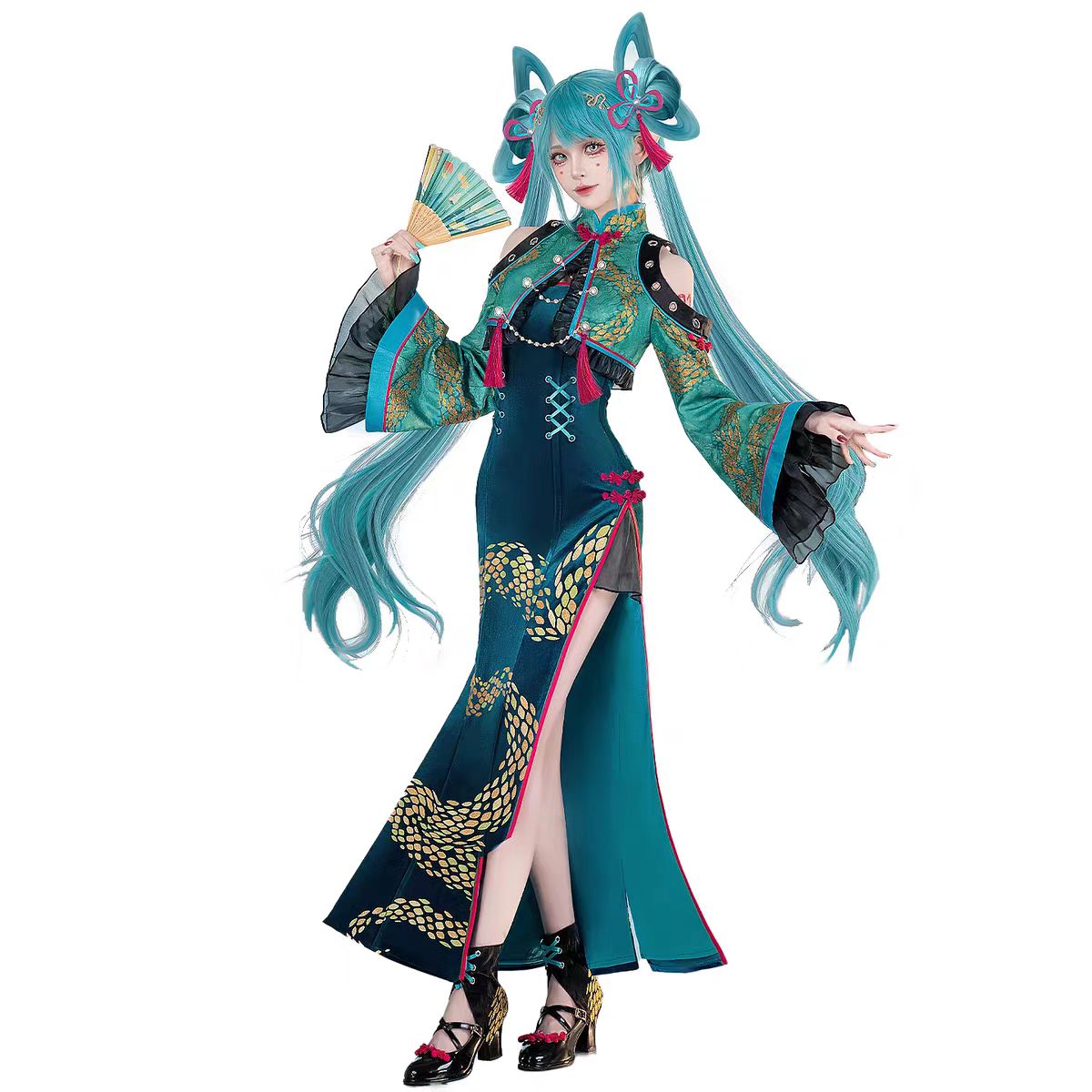 Kostum Cosplay Miku Bertema Ul - Anime Cosplay Miku ulasan dan harga