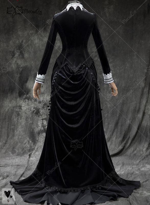 MEOWCOS Set Rok Atasan Beludru - Anime Cosplay Com ulasan dan harga