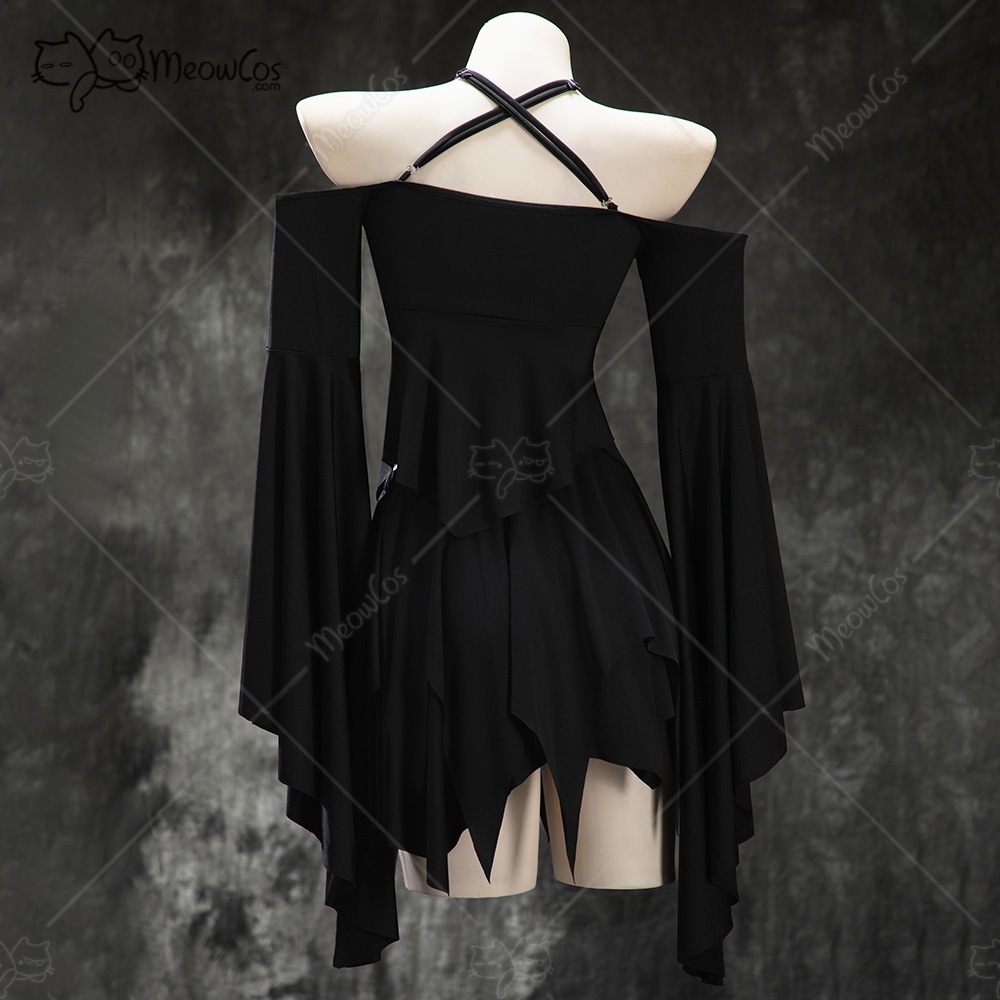 MEOWCOS Set Rok Atasan Hitam G - Anime Cosplay Com ulasan dan harga