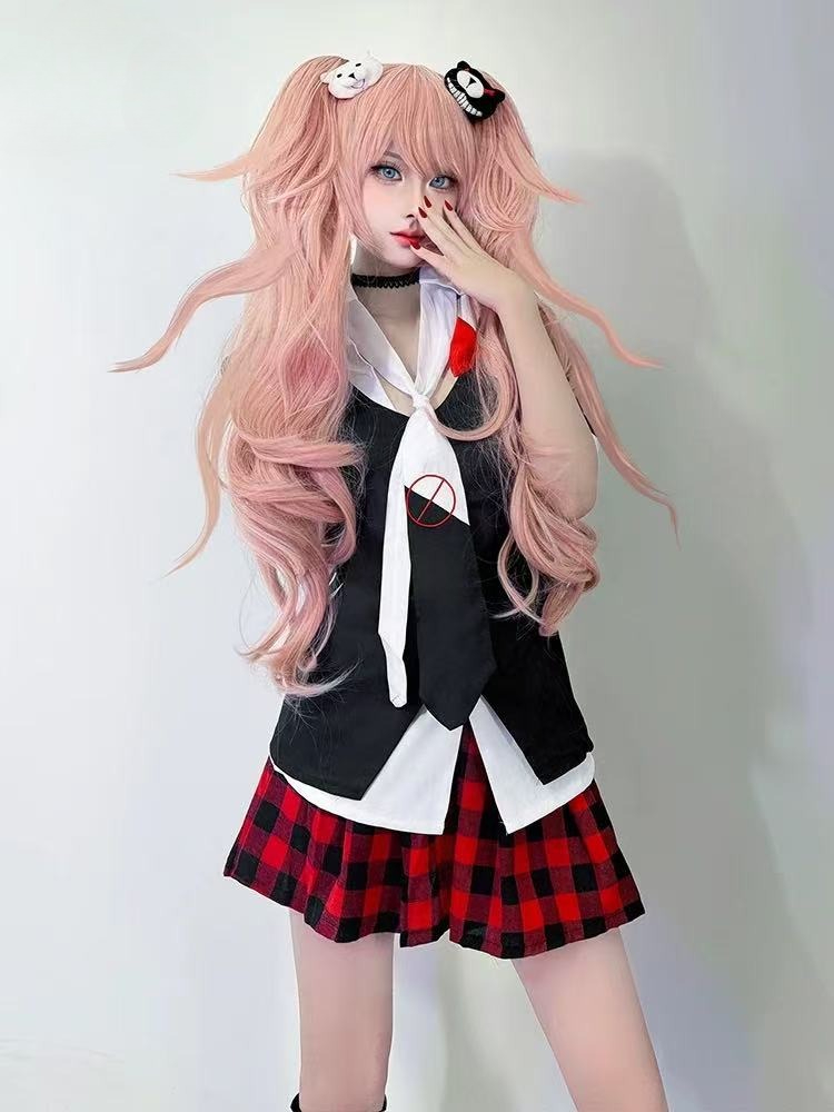 Junko Enoshima Cosplay Danganr - Anime Cosplay Japanese Girl ulasan dan harga