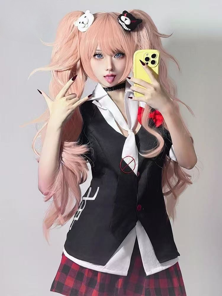 Junko Enoshima Cosplay Danganr - Anime Cosplay Japanese Girl ulasan dan harga