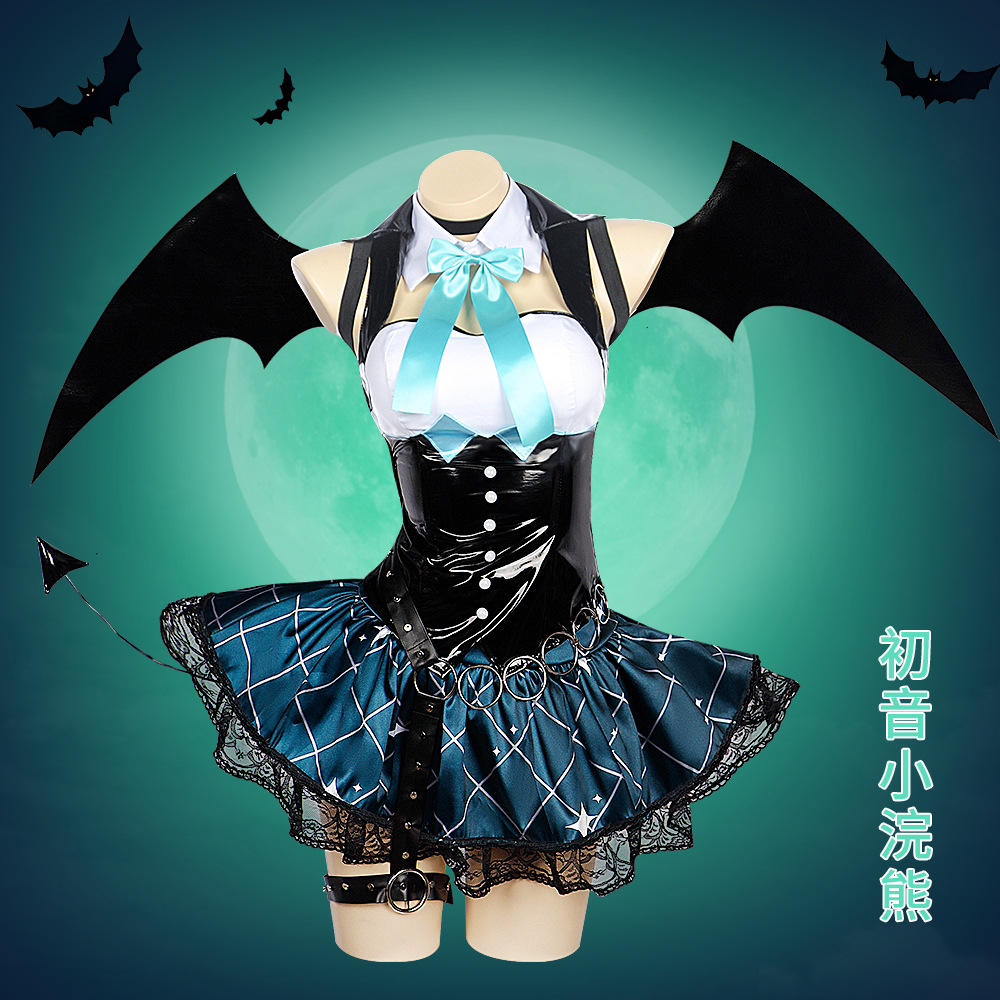 Kostum Cosplay Demon Miku x Ra - Anime Cosplay Miku ulasan dan harga