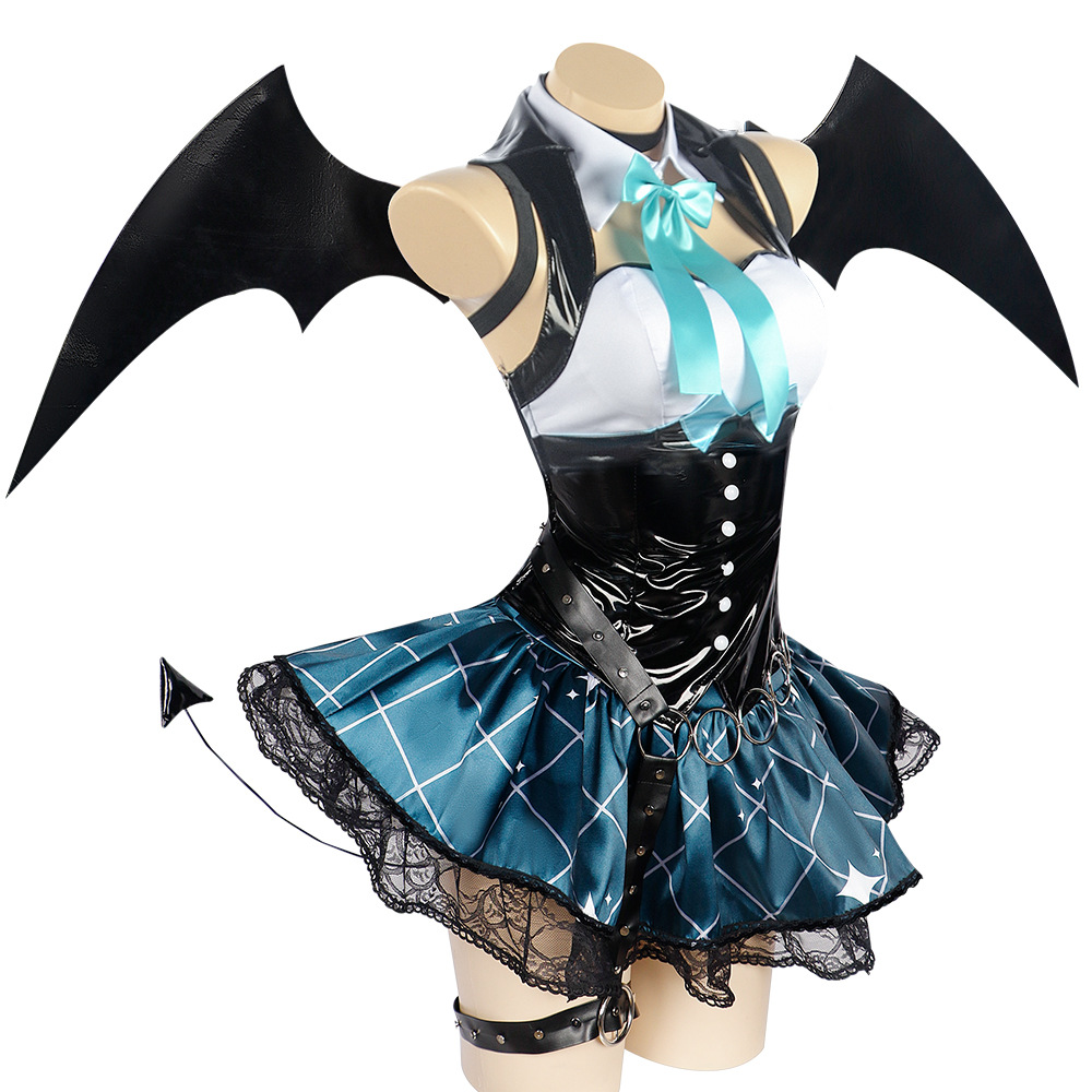 Kostum Cosplay Demon Miku x Ra - Anime Cosplay Miku ulasan dan harga