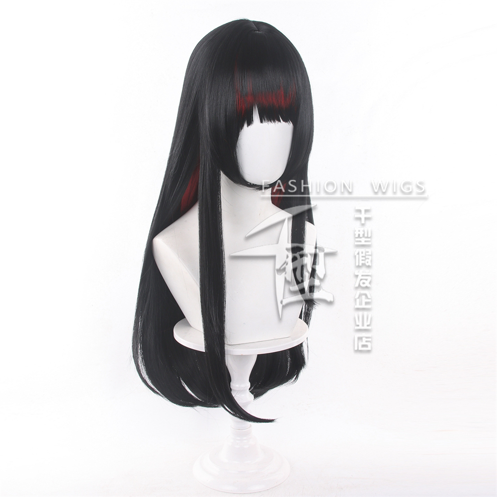 Wig Cosplay Anime Nikaido Hiro - Anime Cosplay Girl With Black Hair ulasan dan harga