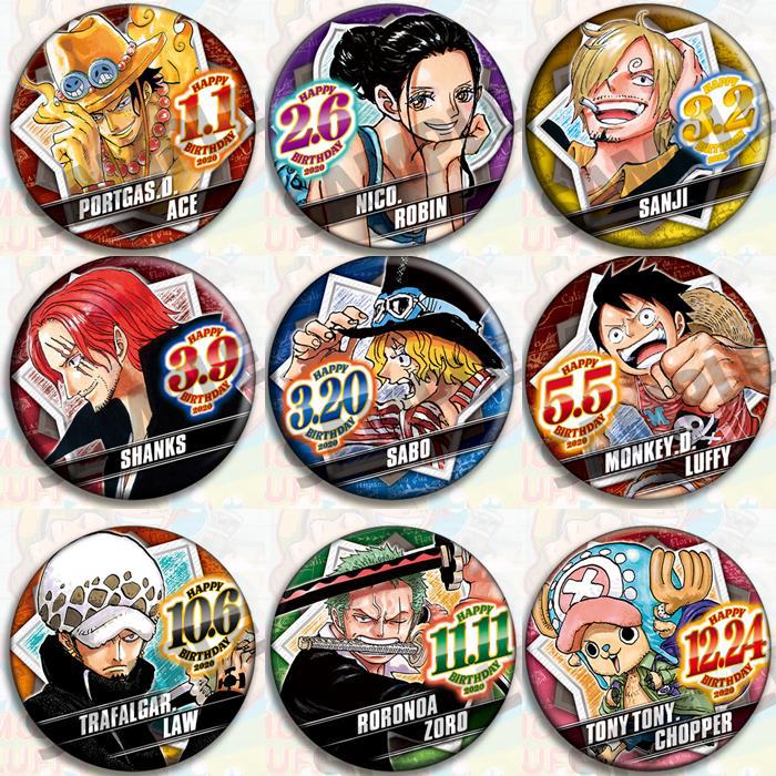 Set Lencana Anime One Piece Me - Cosplay Anime Zoro ulasan dan harga