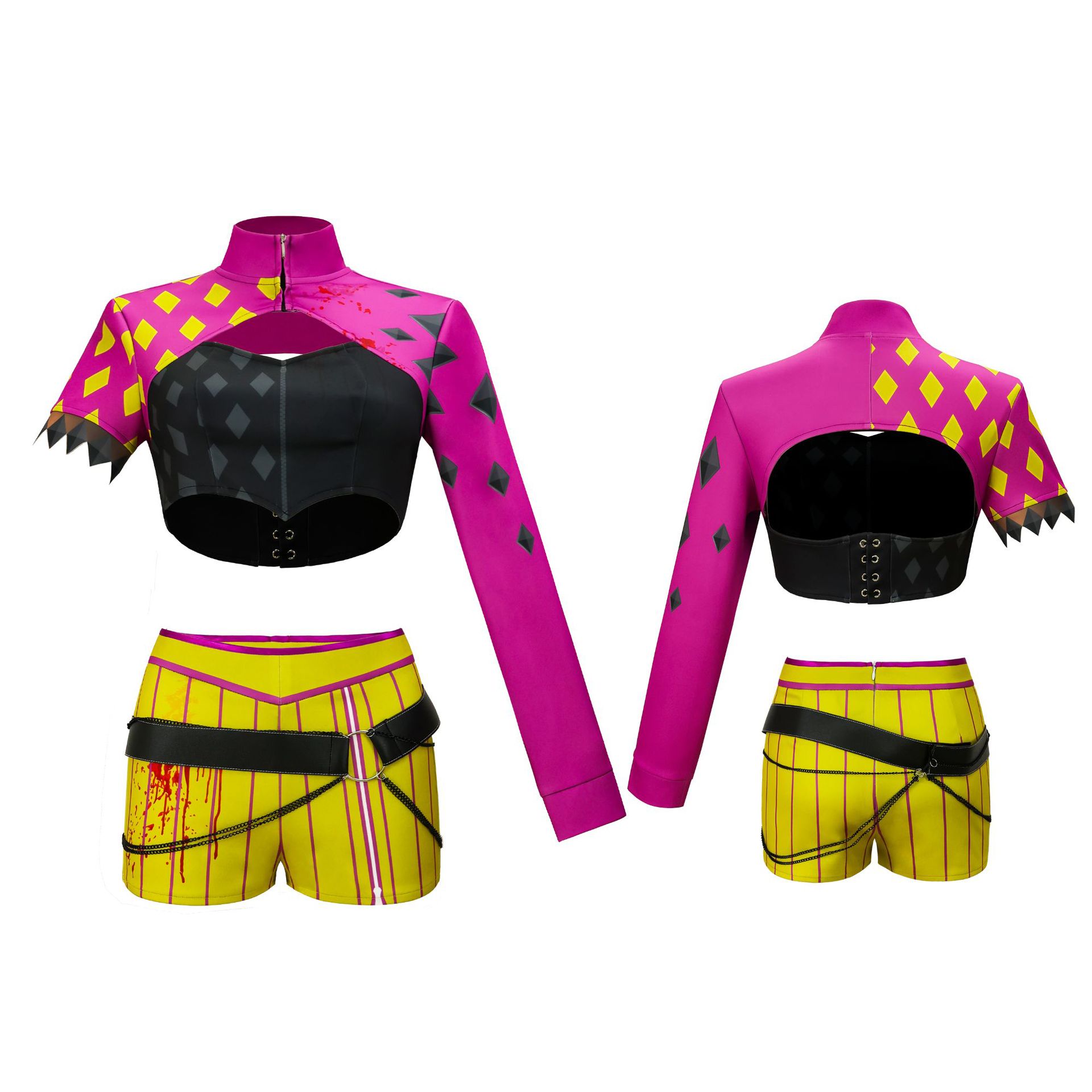Kostum Cosplay Mina Trickster  - Anime Cosplay Com ulasan dan harga