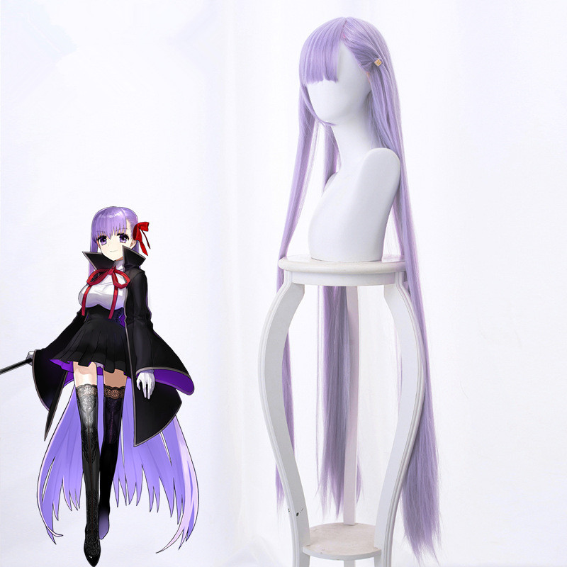 Wig Cosplay Fate Ekstra CCC BB - Anime Cosplay Girl With Black Hair ulasan dan harga