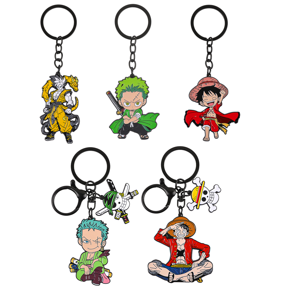 Set Gantungan Kunci Anime One  - Cosplay Anime Zoro ulasan dan harga