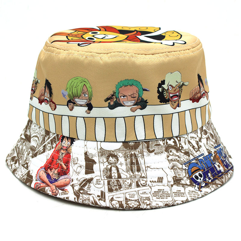 Topi Nelayan Lucu Kartun One P - Cosplay Anime Zoro ulasan dan harga