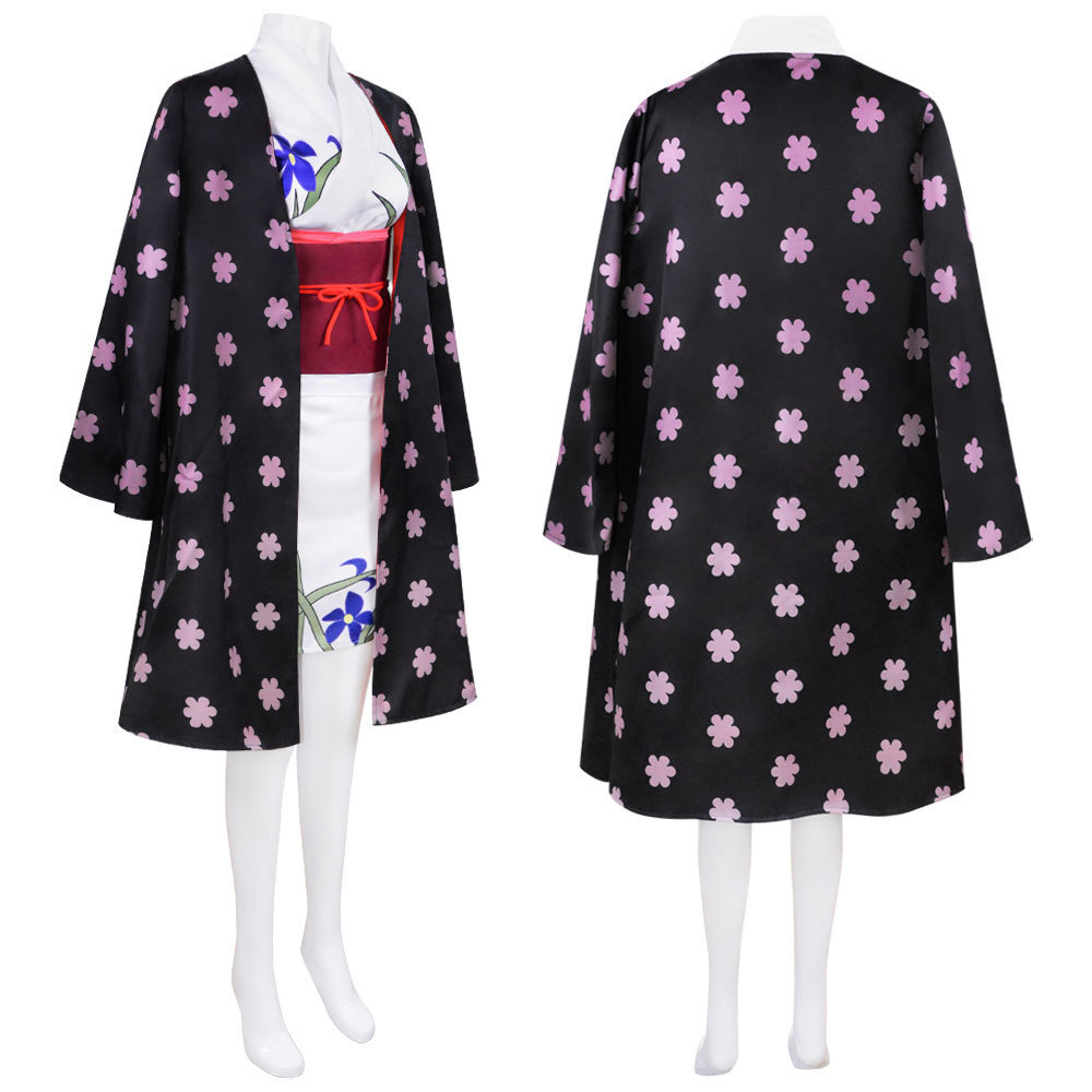 Kostum Cosplay Nico Robin Wano - Anime Cosplay Com ulasan dan harga