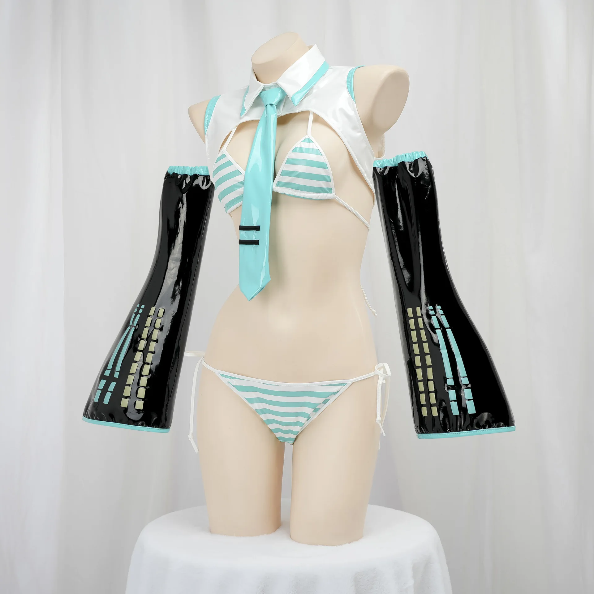 Kostum Cosplay Anime Game Miku - Anime Cosplay Miku ulasan dan harga