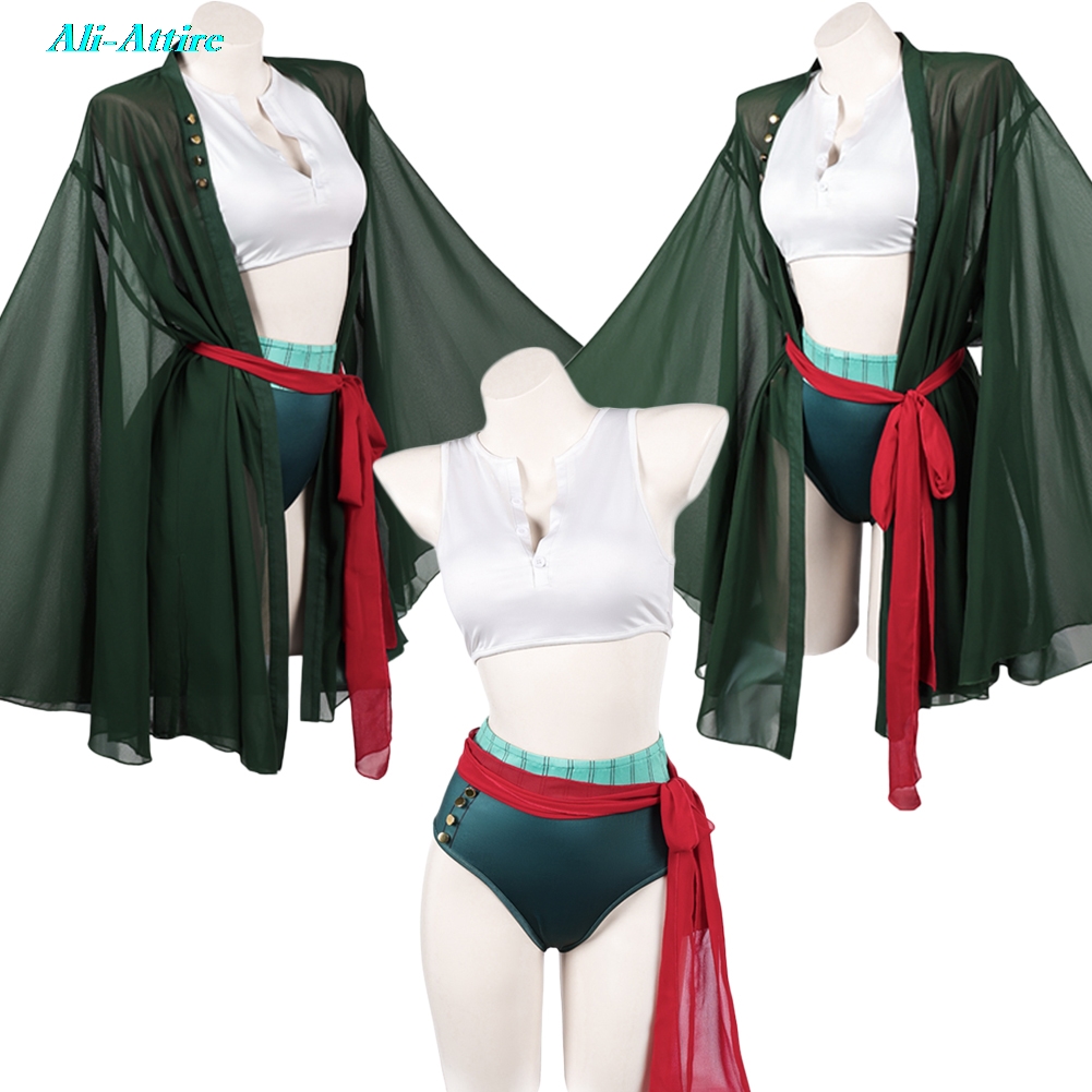 Pakaian Cosplay Anime Bajak La - Cosplay Anime Zoro ulasan dan harga