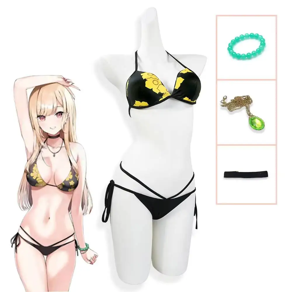 Kostum Cosplay Bikini Anime My - Anime Marin Cosplay ulasan dan harga