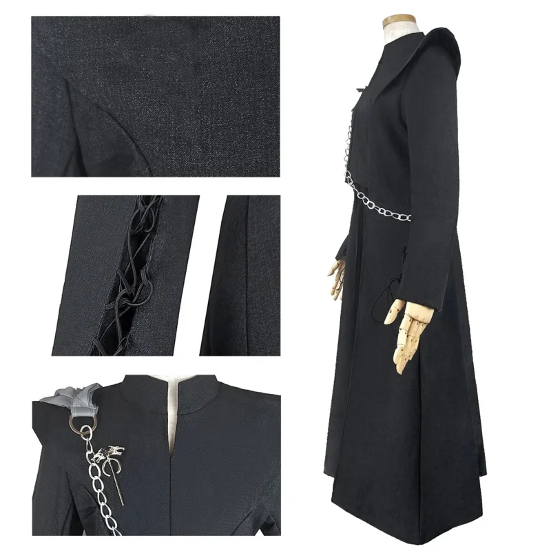 Kostum Cosplay Daenerys Game O - Anime Cosplay Girl With Black Hair ulasan dan harga