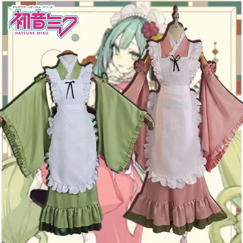 Kostum Cosplay Wanita Karakter - Anime Cosplay Miku ulasan dan harga