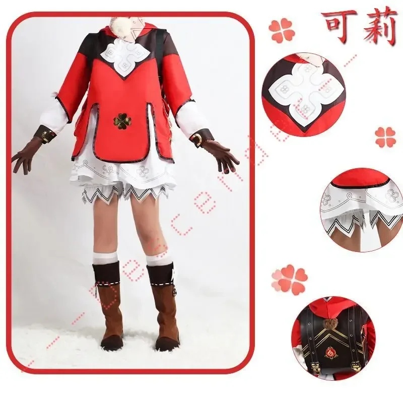 Kostum Cosplay Klee Genshin Im - Anime Cosplay Com ulasan dan harga