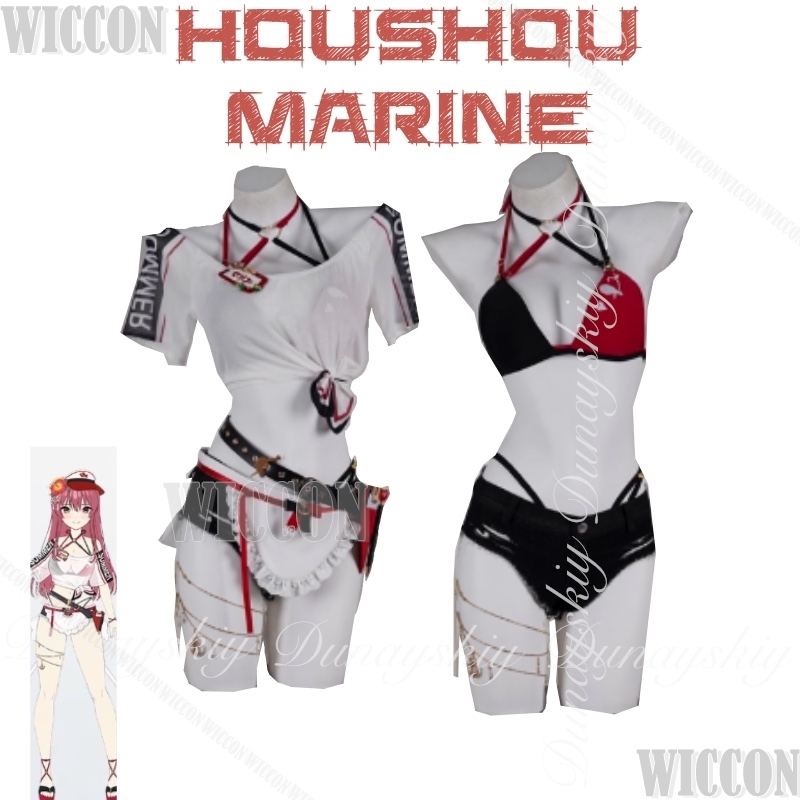 Hololive Gamer Jangkar Virtual - Anime Marin Cosplay ulasan dan harga