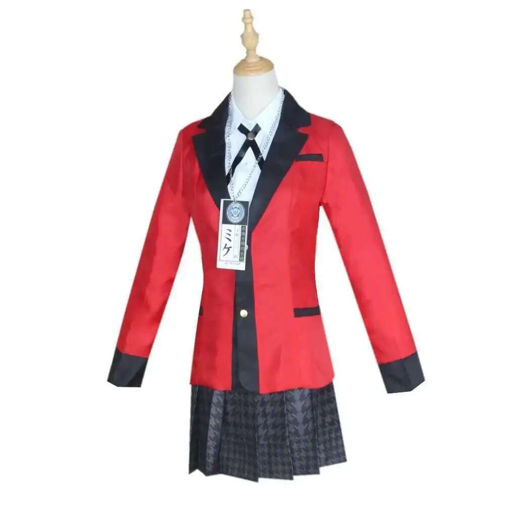 Kostum Cosplay Anime Kakegurui - Anime Cosplay Japanese Girl ulasan dan harga