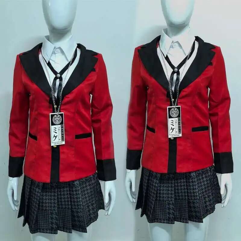 Kostum Cosplay Anime Kakegurui - Anime Cosplay Japanese Girl ulasan dan harga