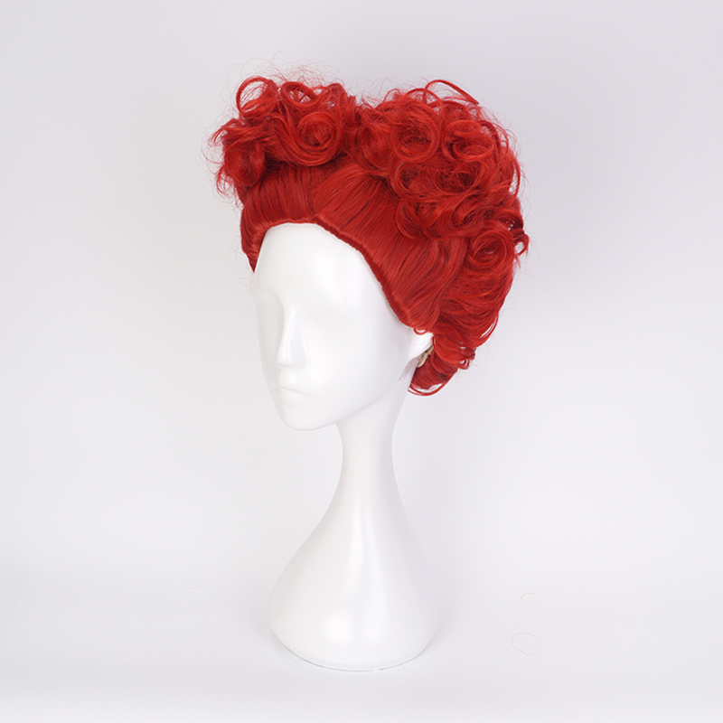 Wig Cosplay Alice Red Queen Ra - Anime Cosplay Waifu ulasan dan harga