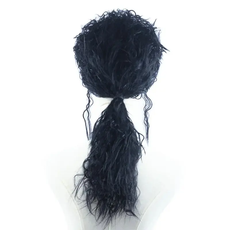 Rambut palsu hitam MJ Michael  - Anime Cosplay Com ulasan dan harga