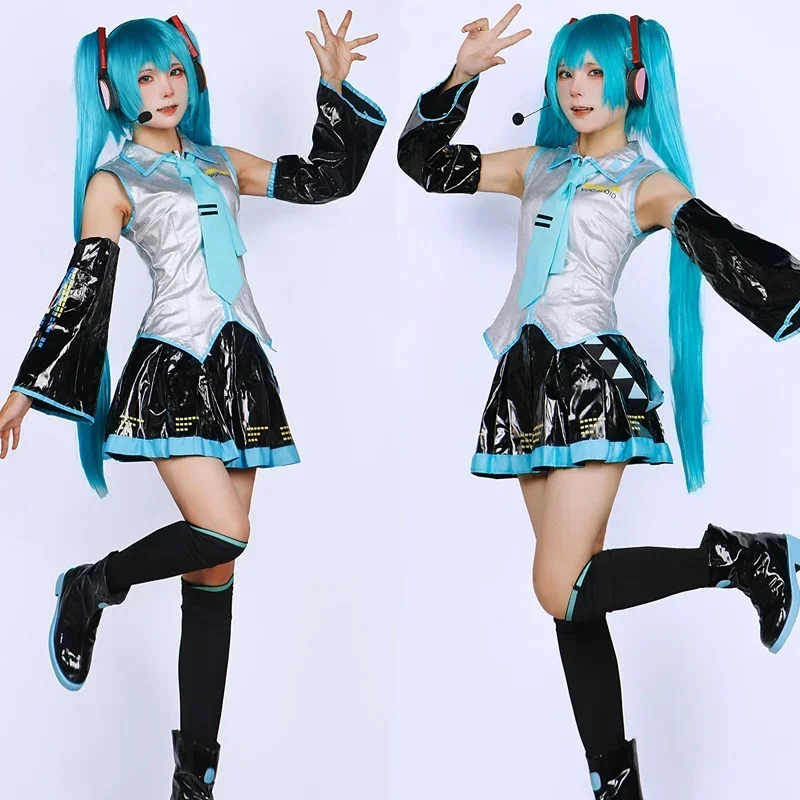Kostum Cosplay Miku Lengkap da - Anime Cosplay Miku ulasan dan harga