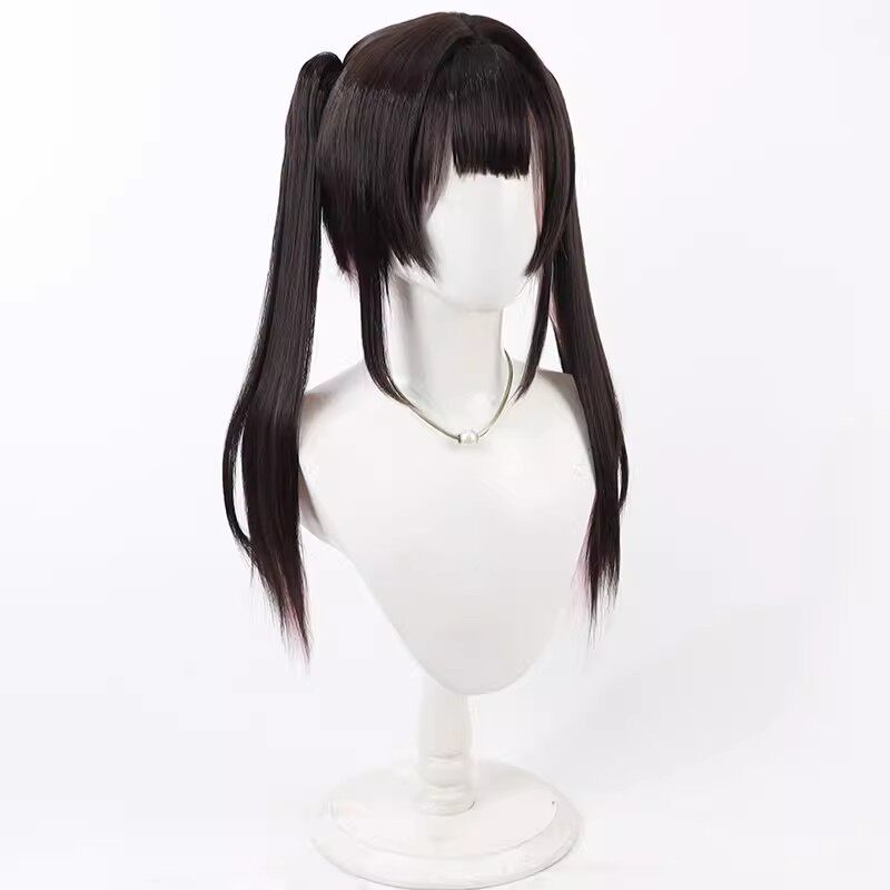 Wig Cosplay Anime Cosmic Princ - Anime Cosplay Girl With Black Hair ulasan dan harga