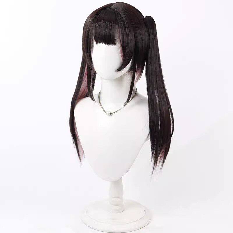 Wig Cosplay Anime Cosmic Princ - Anime Cosplay Girl With Black Hair ulasan dan harga