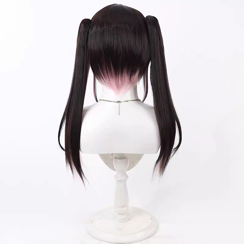 Wig Cosplay Anime Cosmic Princ - Anime Cosplay Girl With Black Hair ulasan dan harga