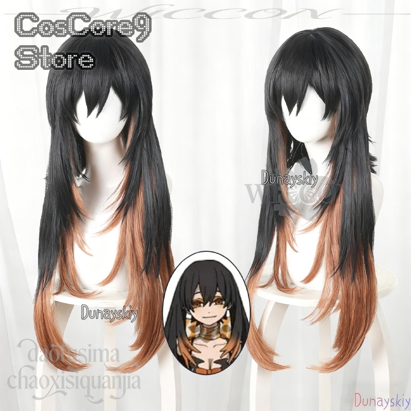 Amo Empool Cosplay Anime GACHI - Anime Cosplay Girl With Black Hair ulasan dan harga