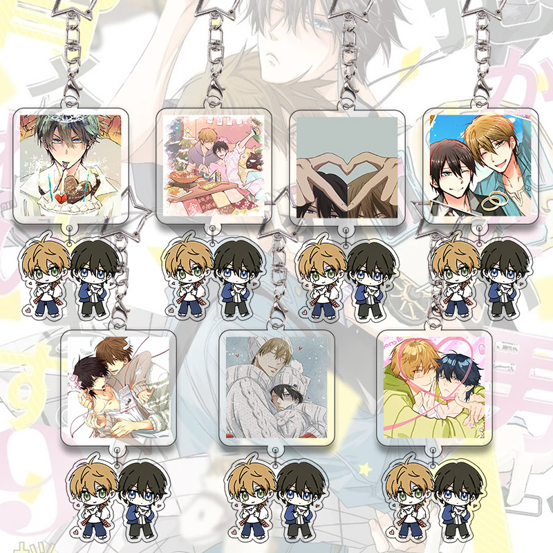 Dakaichi Gantungan Kunci Akril - Anime Cosplay Couple ulasan dan harga