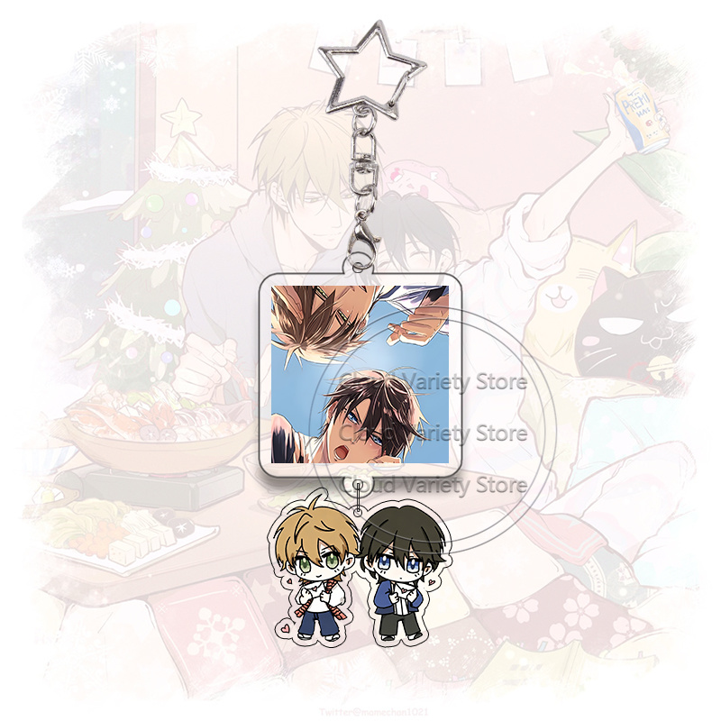 Dakaichi Gantungan Kunci Akril - Anime Cosplay Couple ulasan dan harga