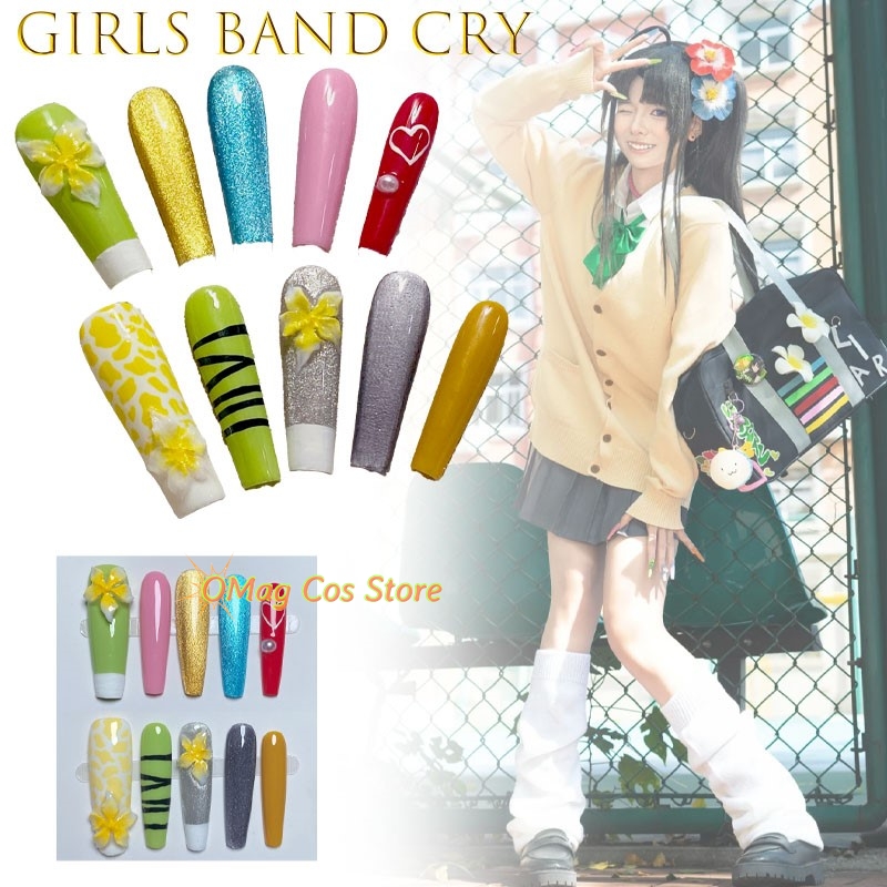 Girls Band Cry Anon Subaru Sho - Anime Cosplay Japanese Girl ulasan dan harga